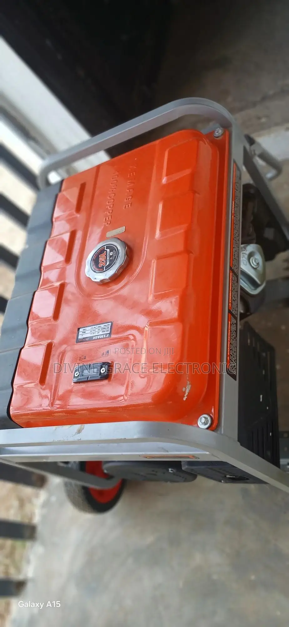 6 Month Old Used Kemage Petrol Generator