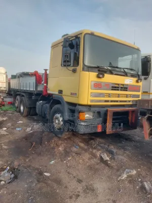 Daf 95 Ati 5 Tons Hiab Tipper Foreign Used