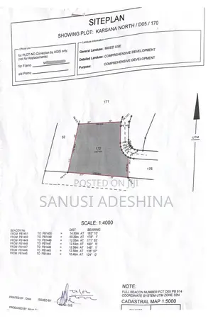 3 Hectares of Mixed Used at Karnasana North FCT Abuja Nig