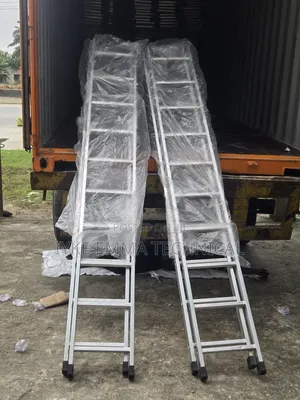 Scaffolding Aluminum Straight Ladder 2.0m , 3.0m , 4.0m and 6.0meter