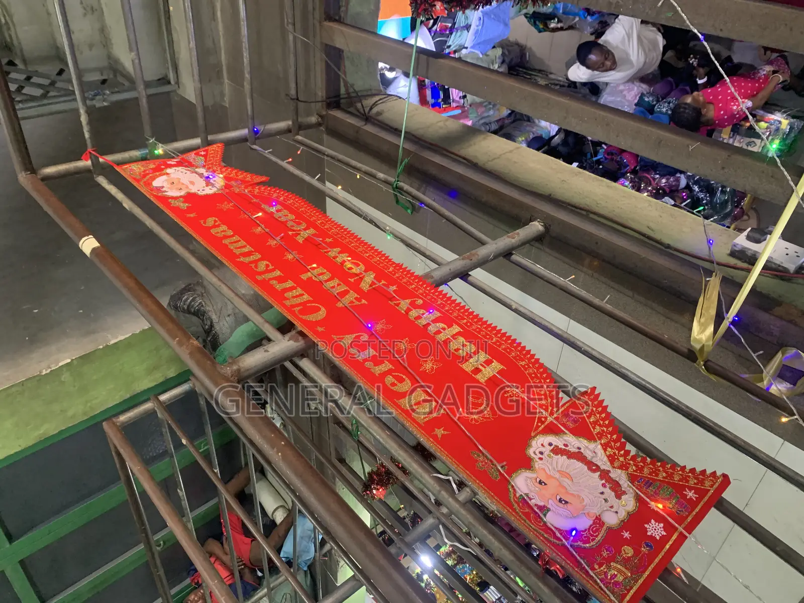 Merry Xmas Happy New Year Banner