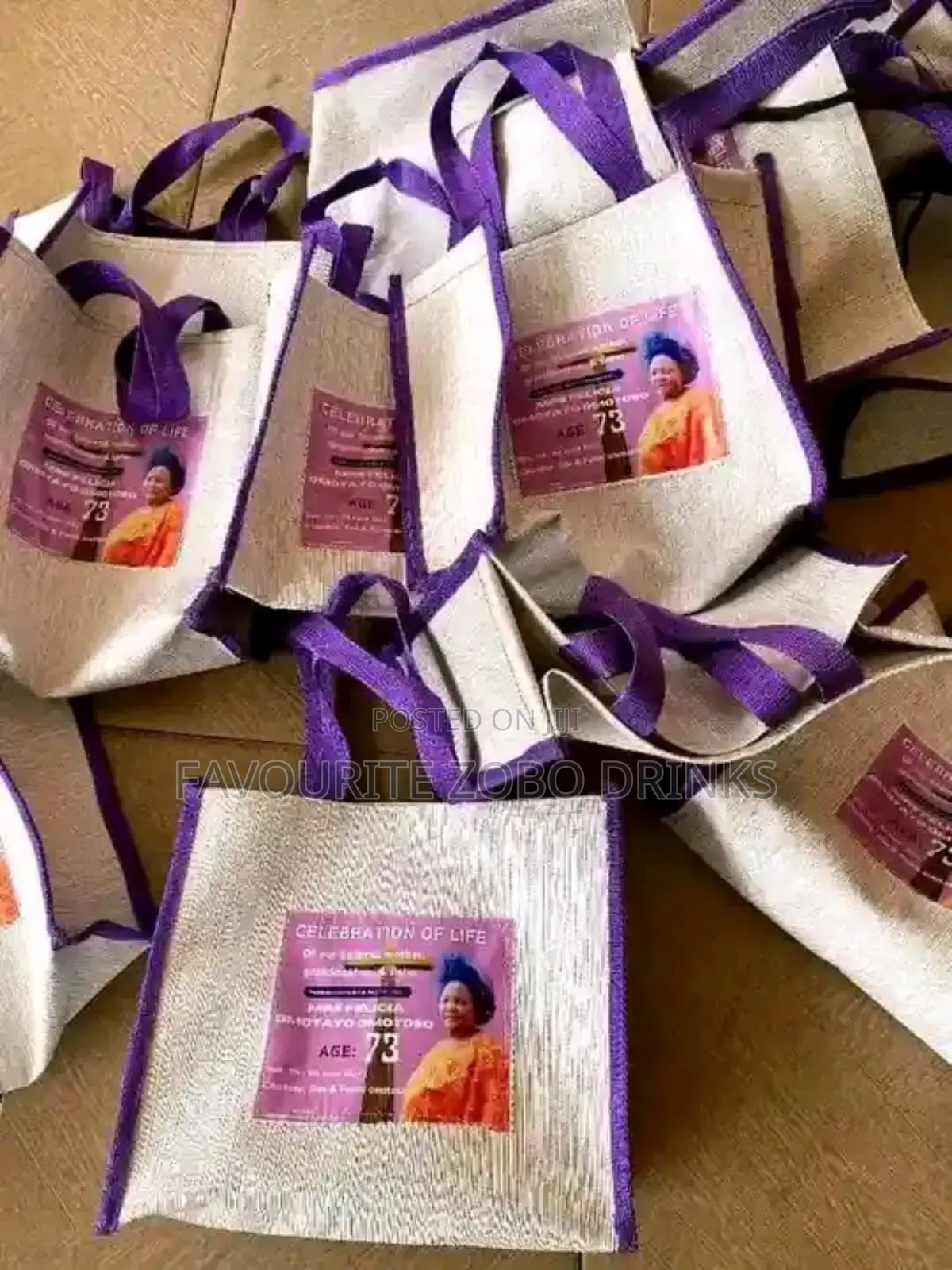 Handmade Party Bags