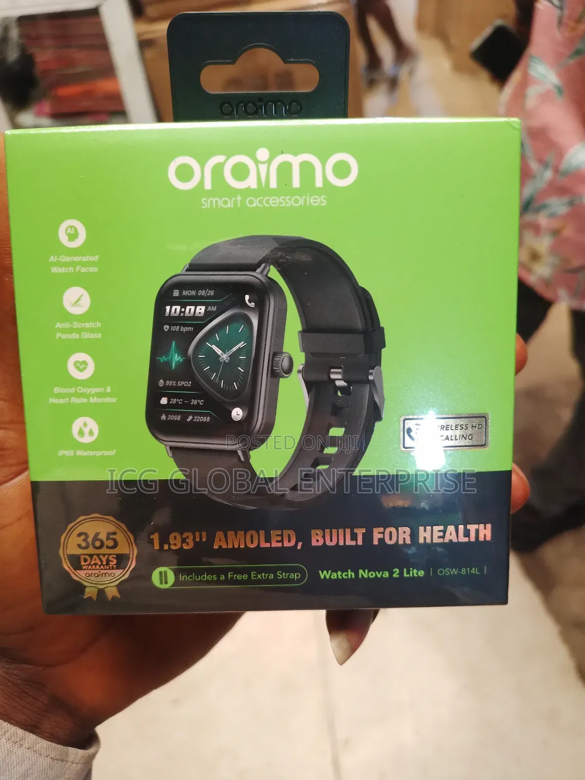 Oraimo Nova 2 Lite Smartwatch