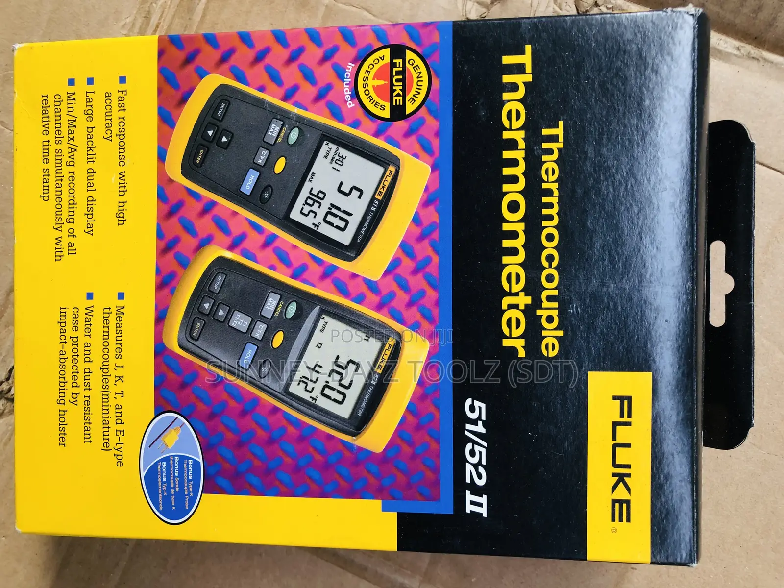 Fluke 52 Ii Thermometer