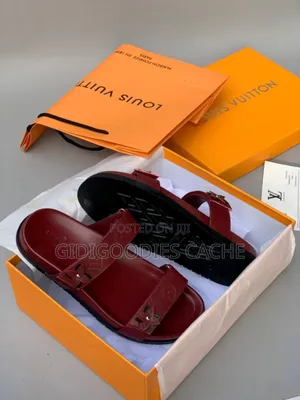 Lv Adorned Slides for Women