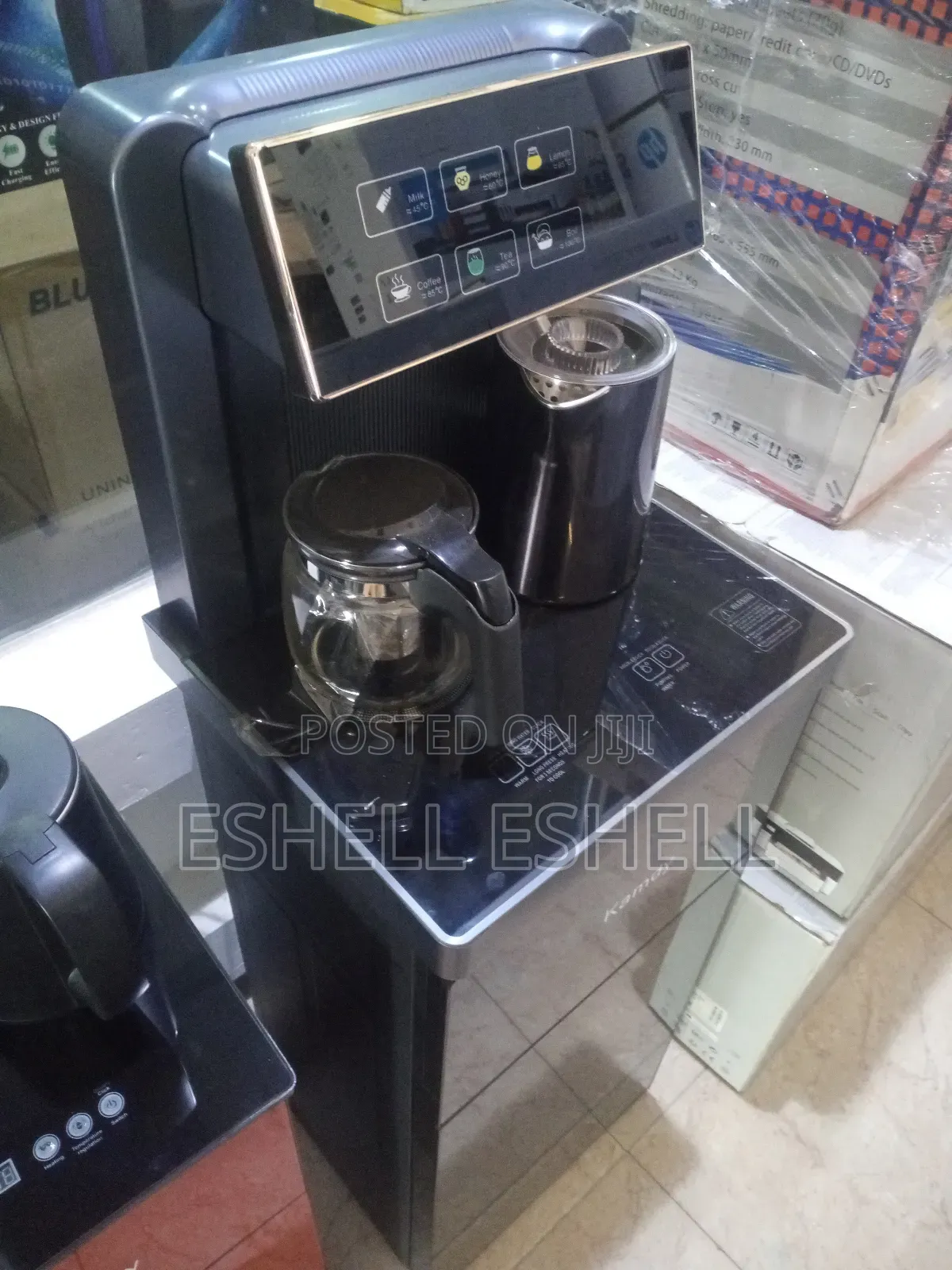 Smart Water Dispenser/Coffee Make With Display Screen