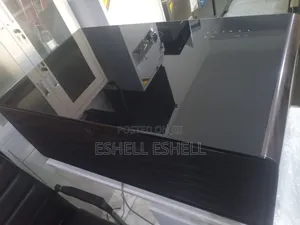 Smart Center Table With Built in Fridge and Wireless Charging Ports