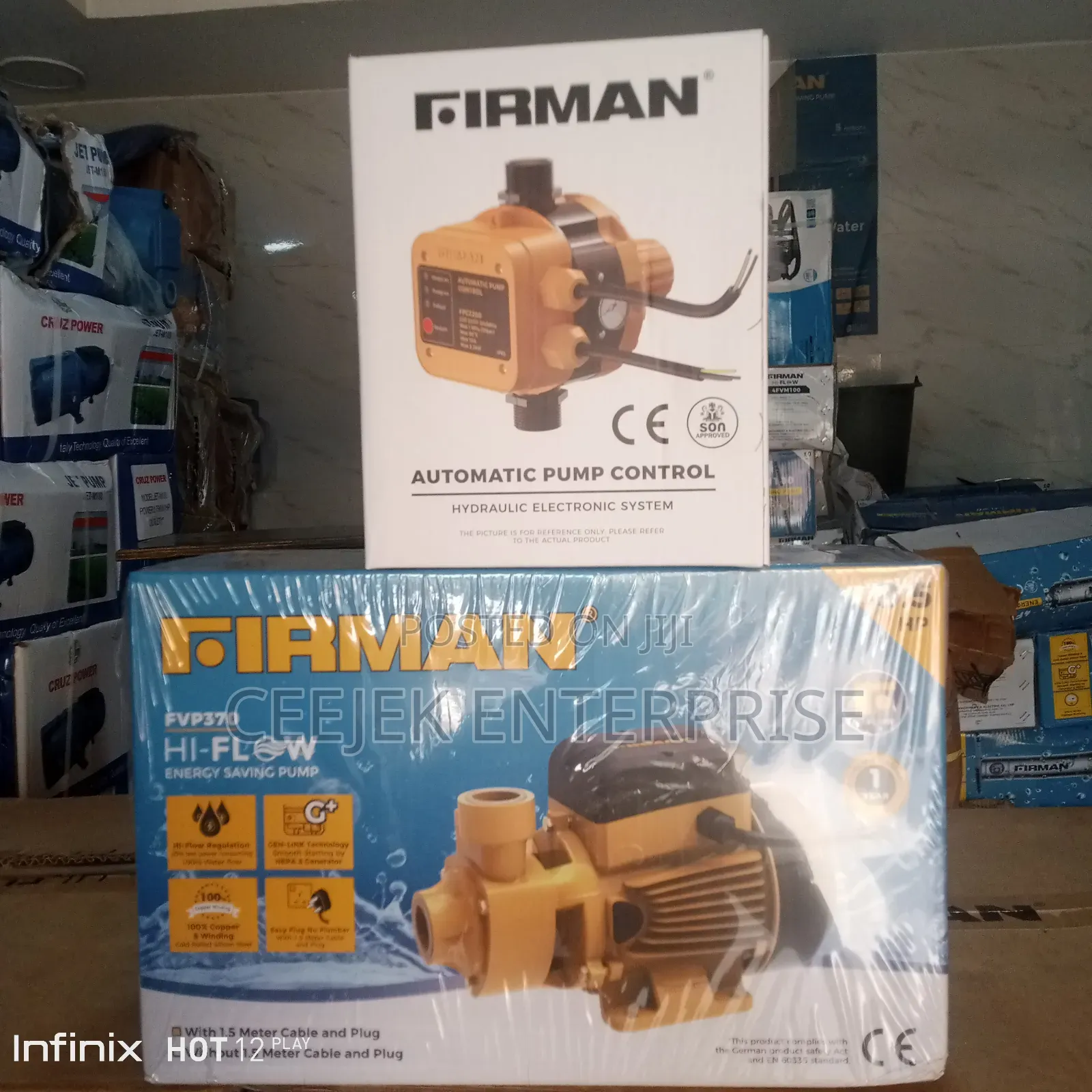Firman 0.5 Pressure Pump With Automatic Control