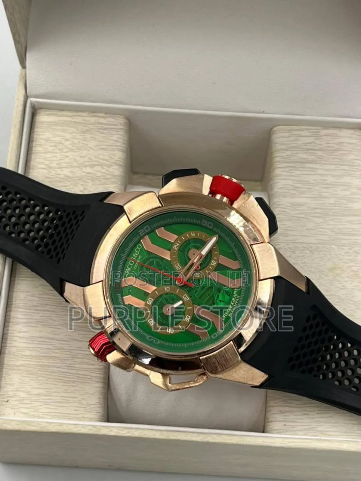 Jacob Co Functional Chronograph - Watches 