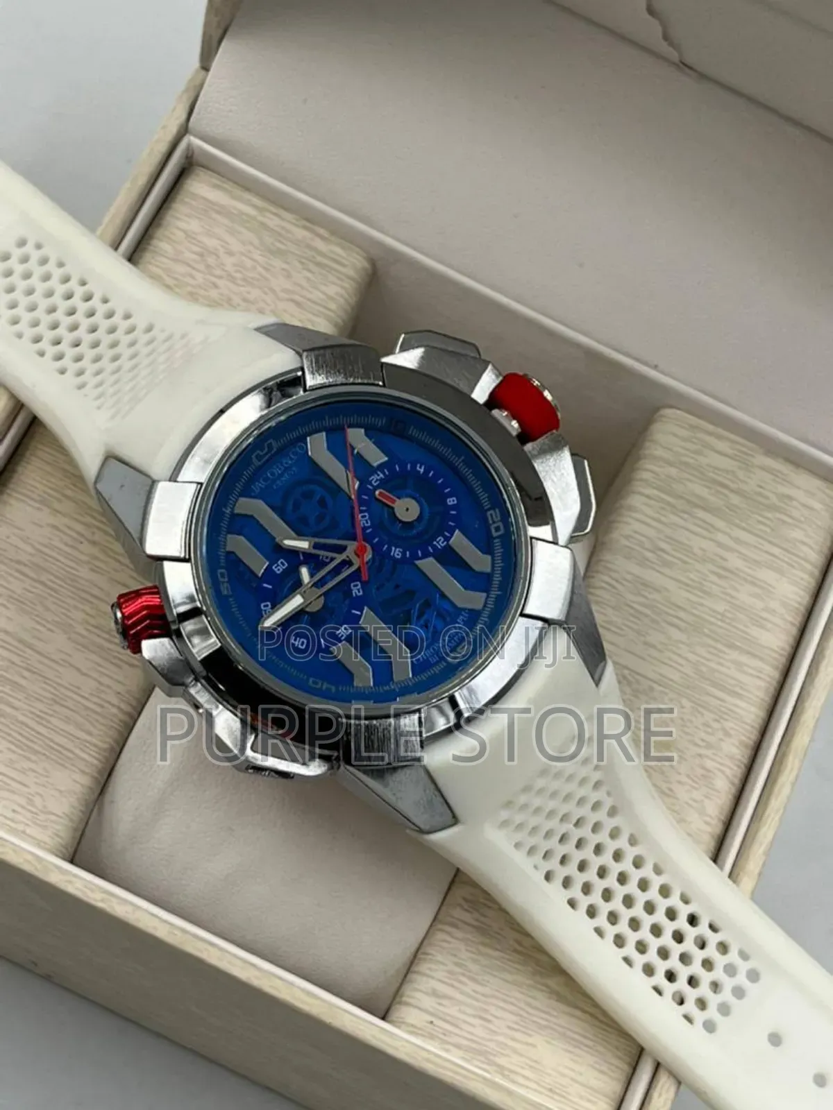 Jacob Co Functional Chronograph - Watches 