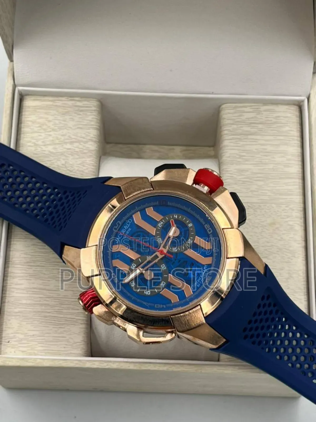 Jacob Co Functional Chronograph - Watches 