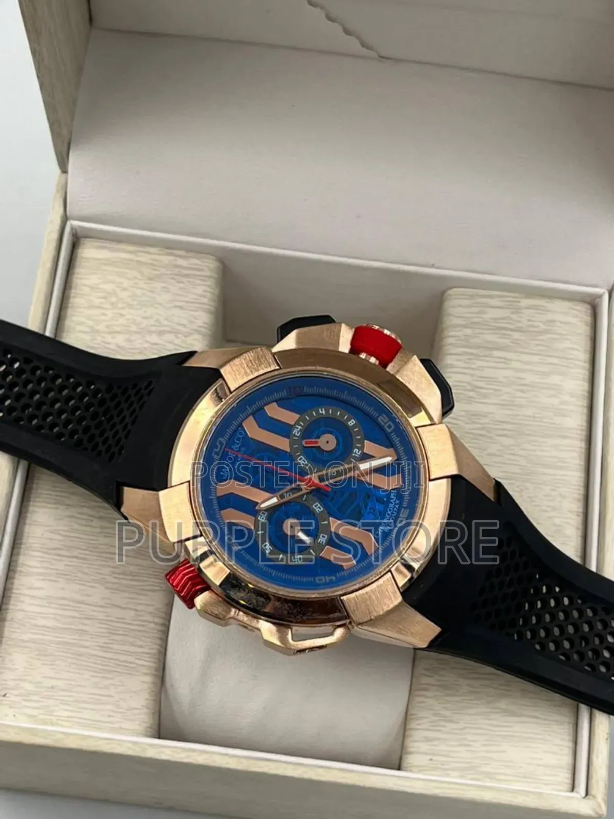 Jacob Co Functional Chronograph - Watches 
