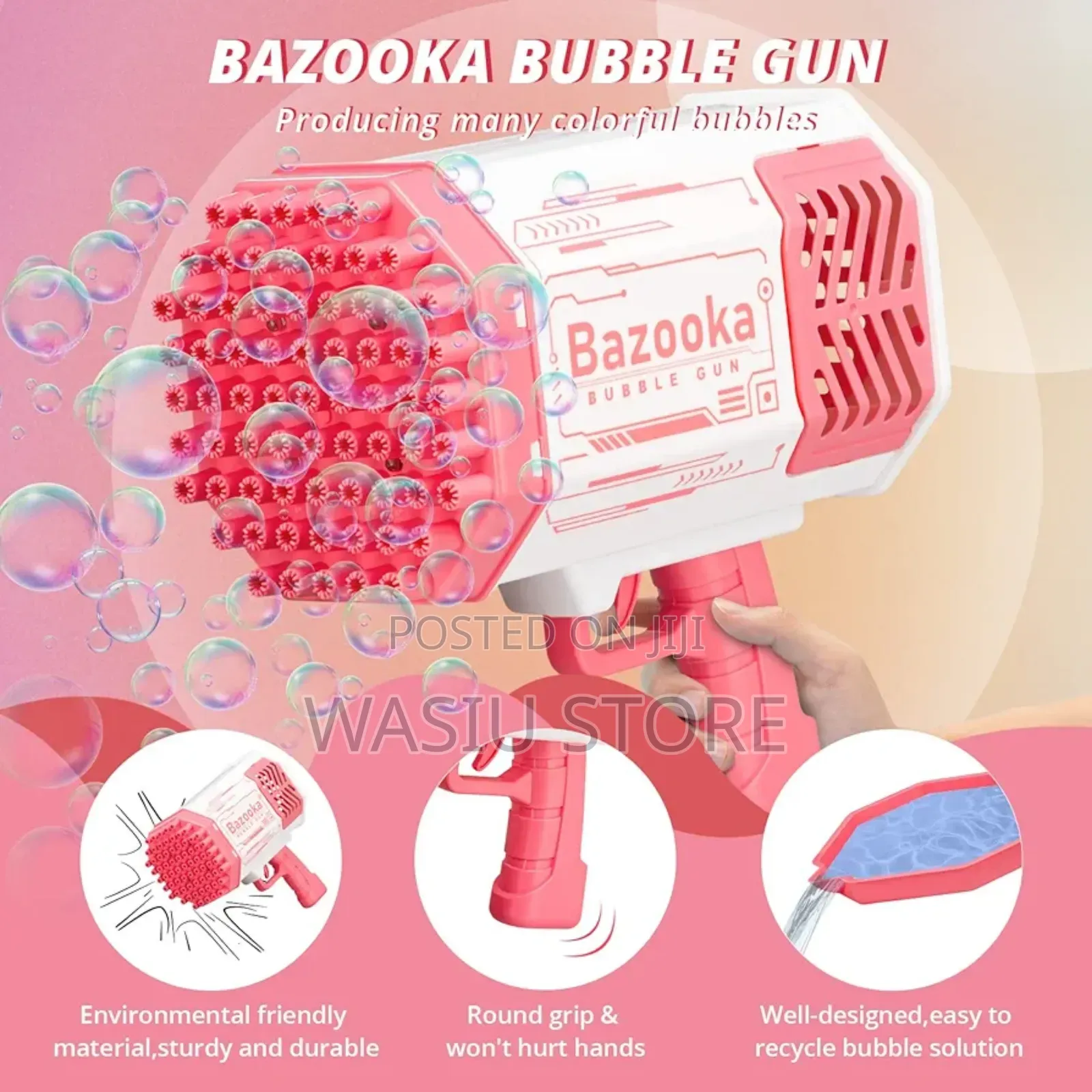 69 Holes Bazooka Bubble Gun for sale - Wasiu Store Price: ₦ 17,000 on ...