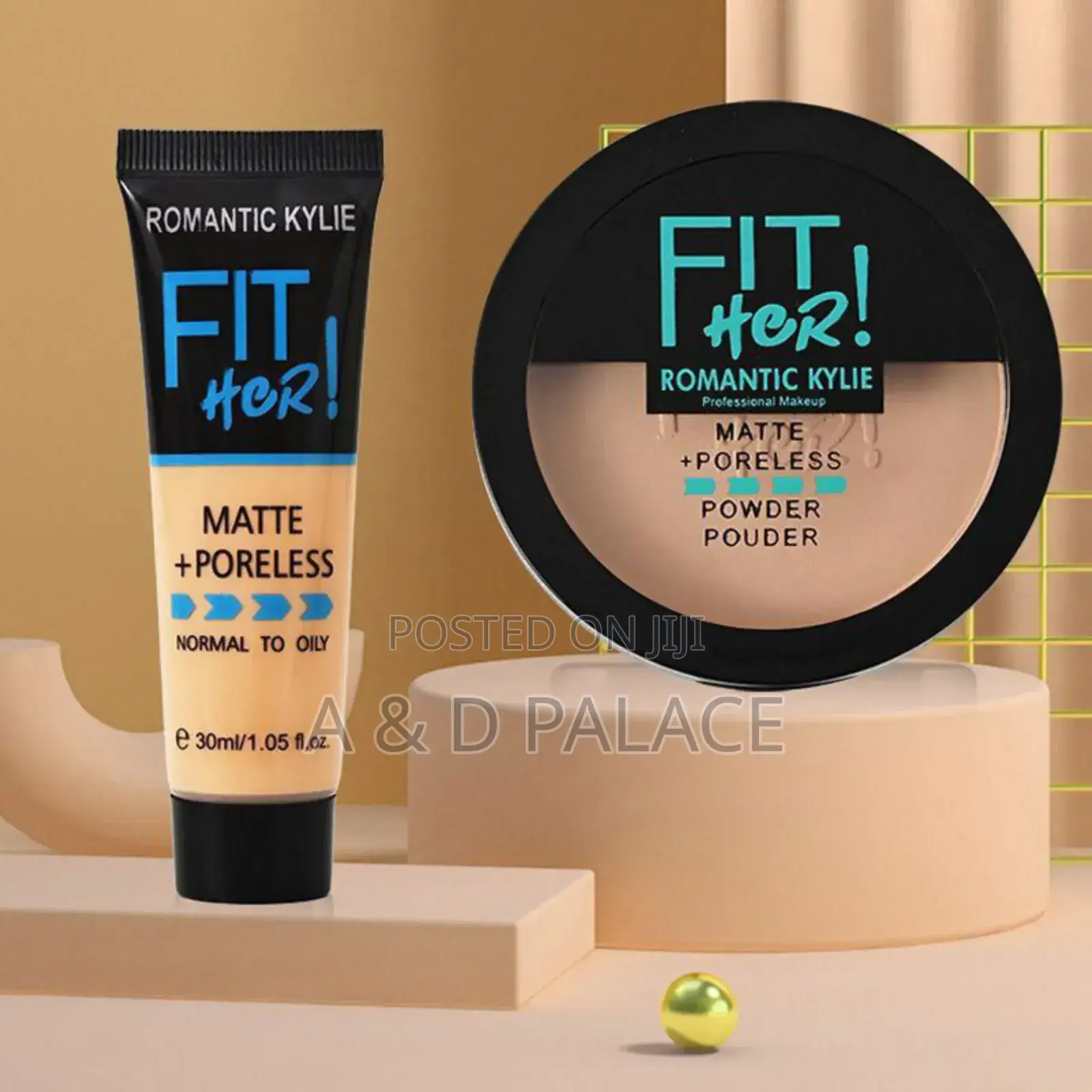 2in1 Set Matte Poreless Natural Colour Concealer Liquid