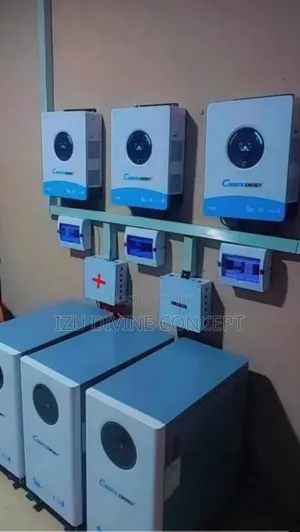 36 Kva Inverter Setup and 45kwh Lithium Battery Backup