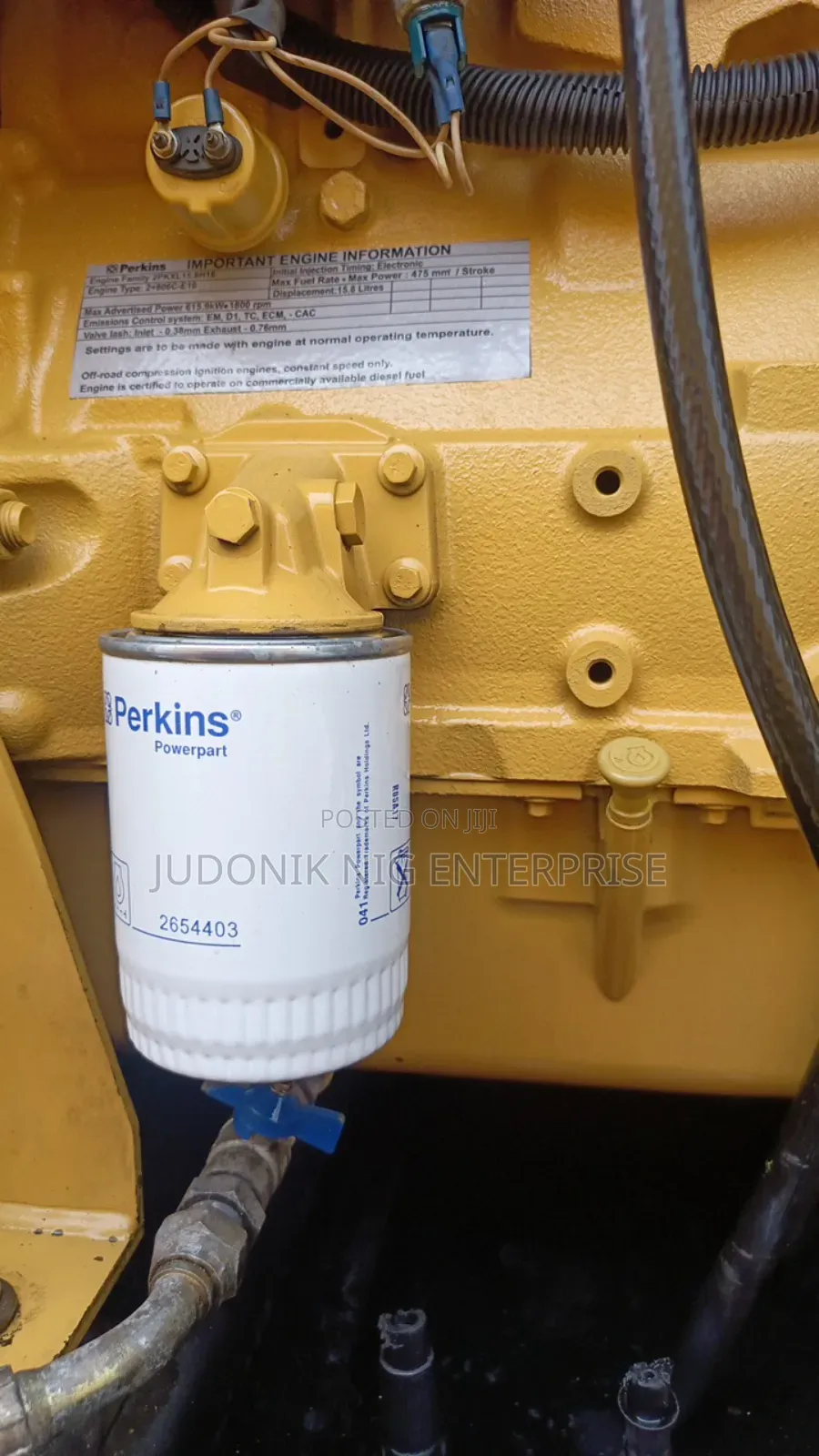 33kva Uk Cat Perkins Generator