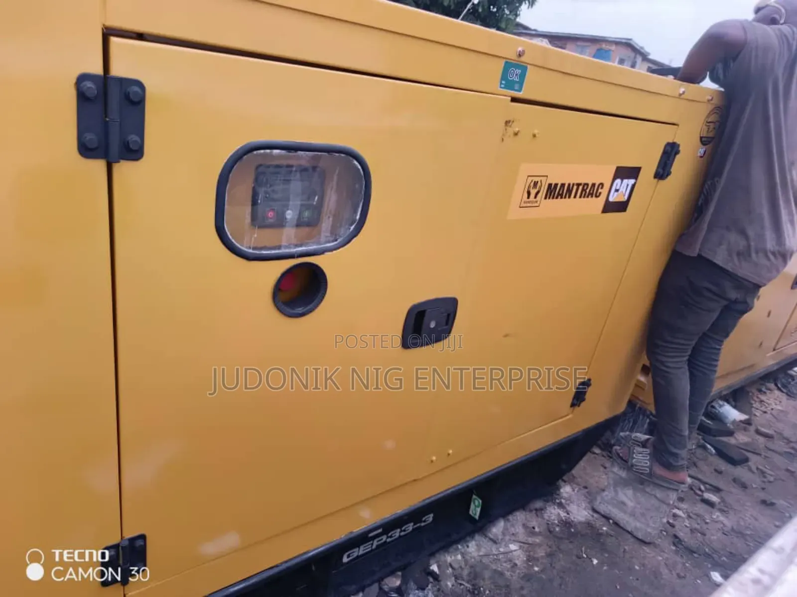 33kva Uk Cat Perkins Generator