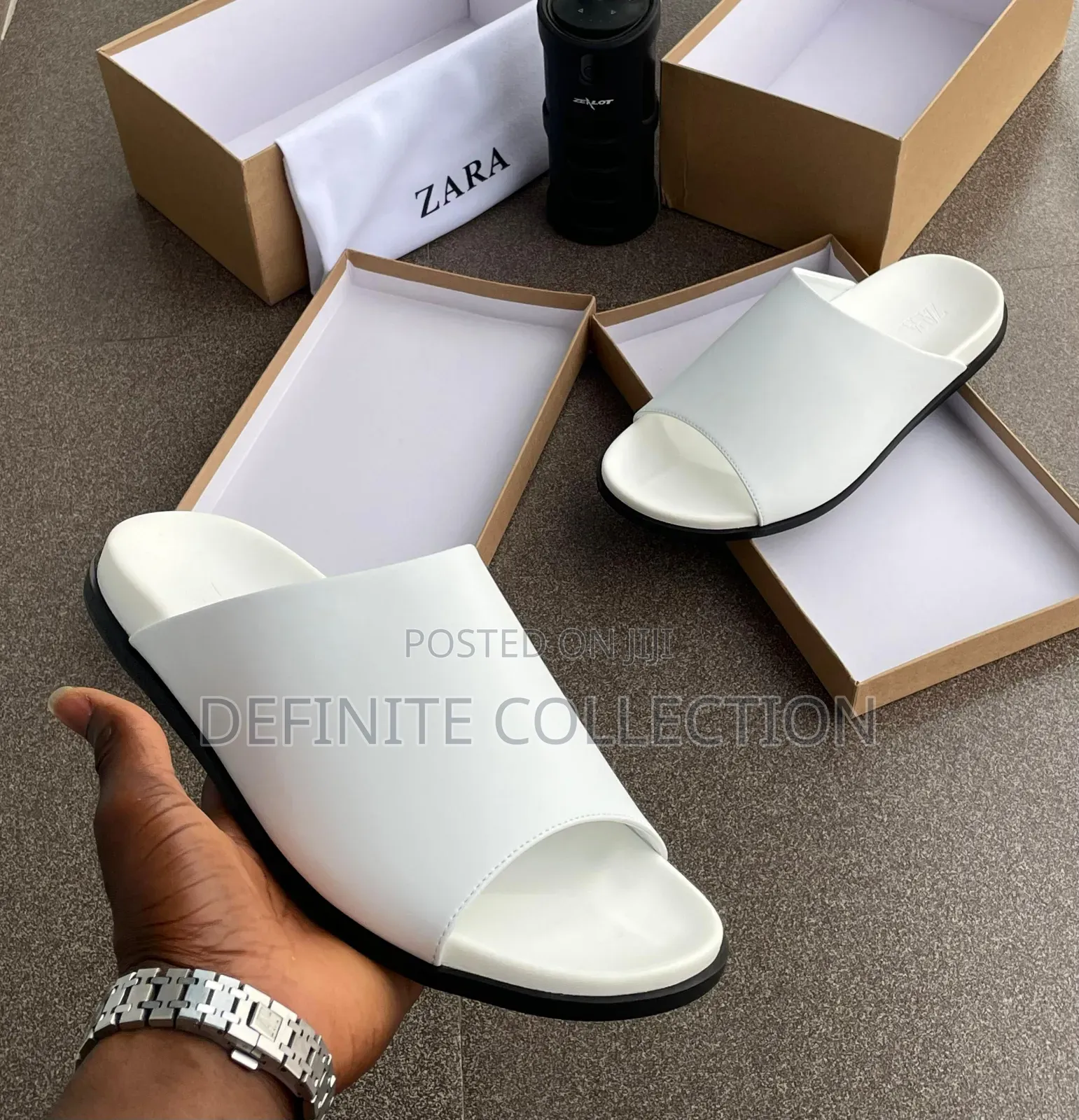 Luxury Leather Zara Slippers