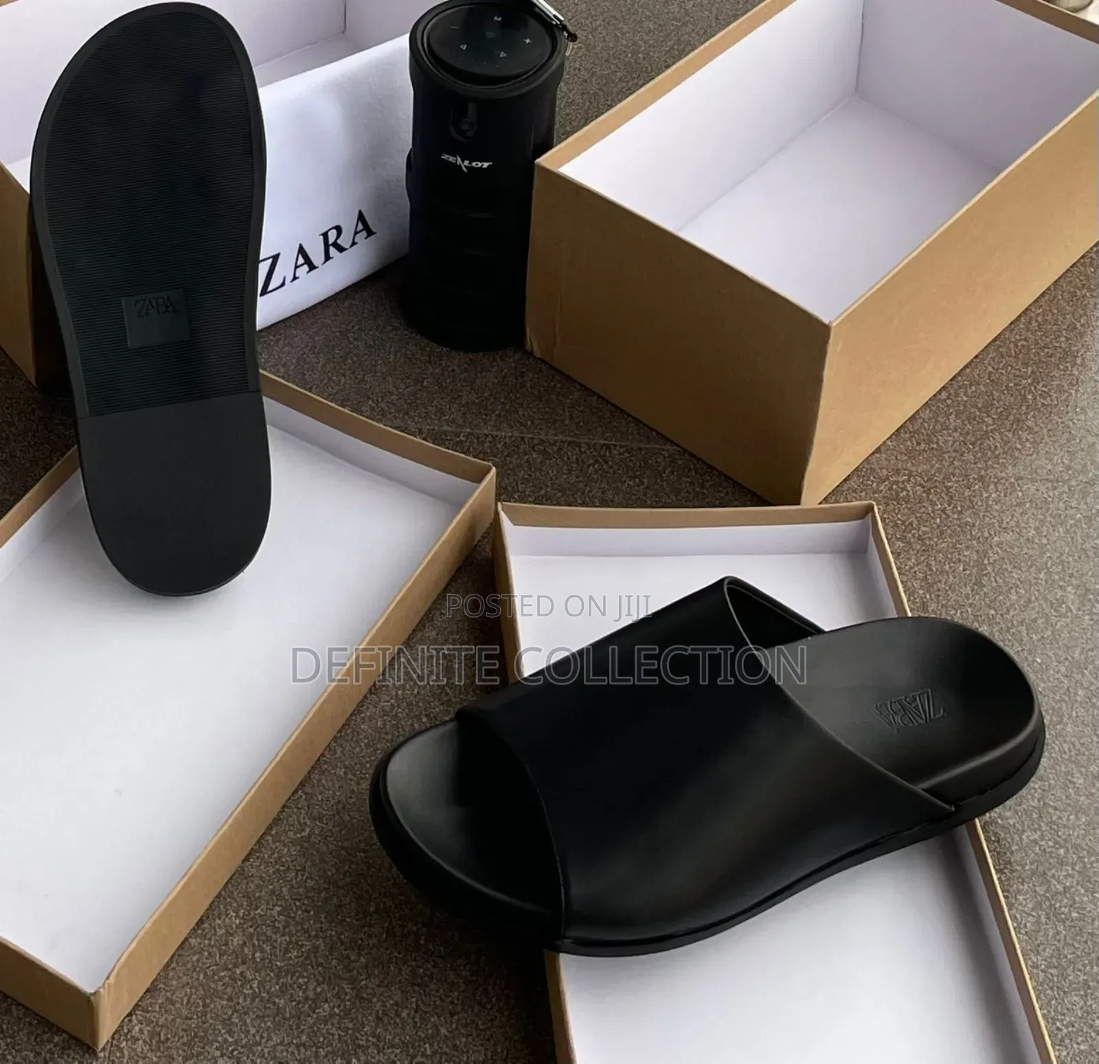 Luxury Leather Zara Slippers