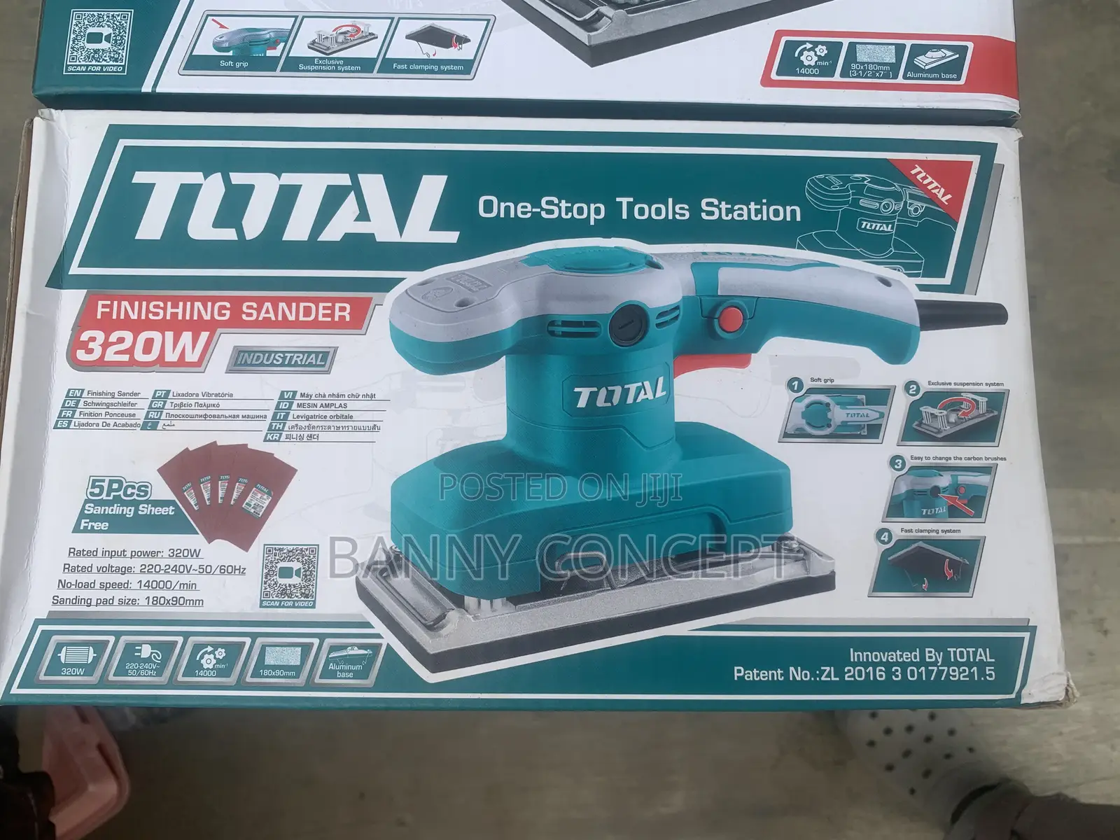320w Finishing Sander