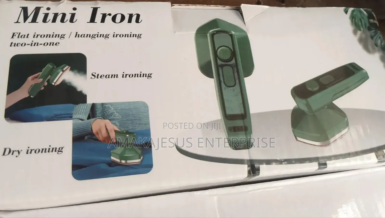 Portable Hand Steaming Pressing Iron