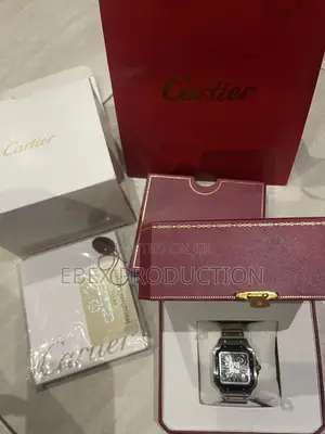 Santos De Cartier Skeleton Watch