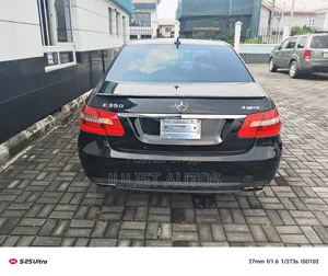 Mercedes-Benz E350 2012 Black