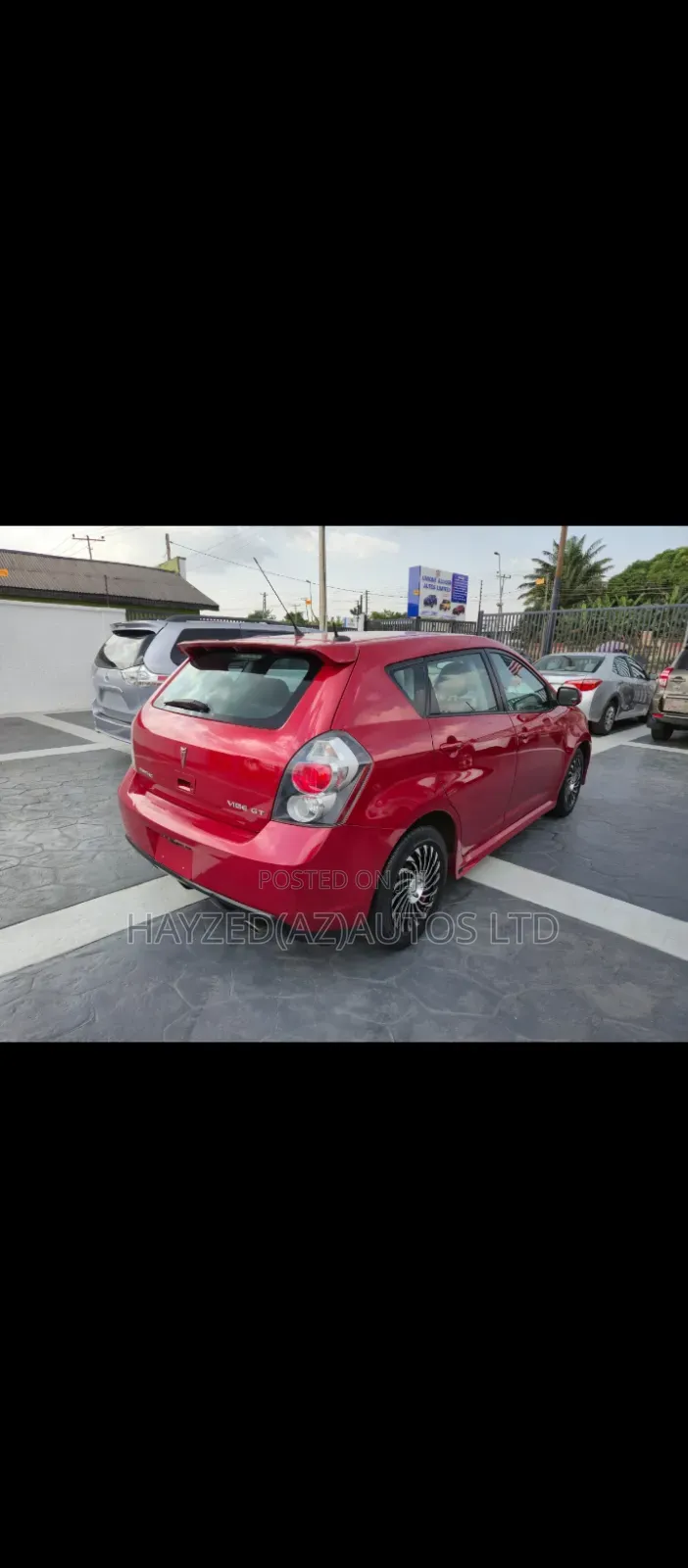 Pontiac Vibe 2.4L 2009 Red