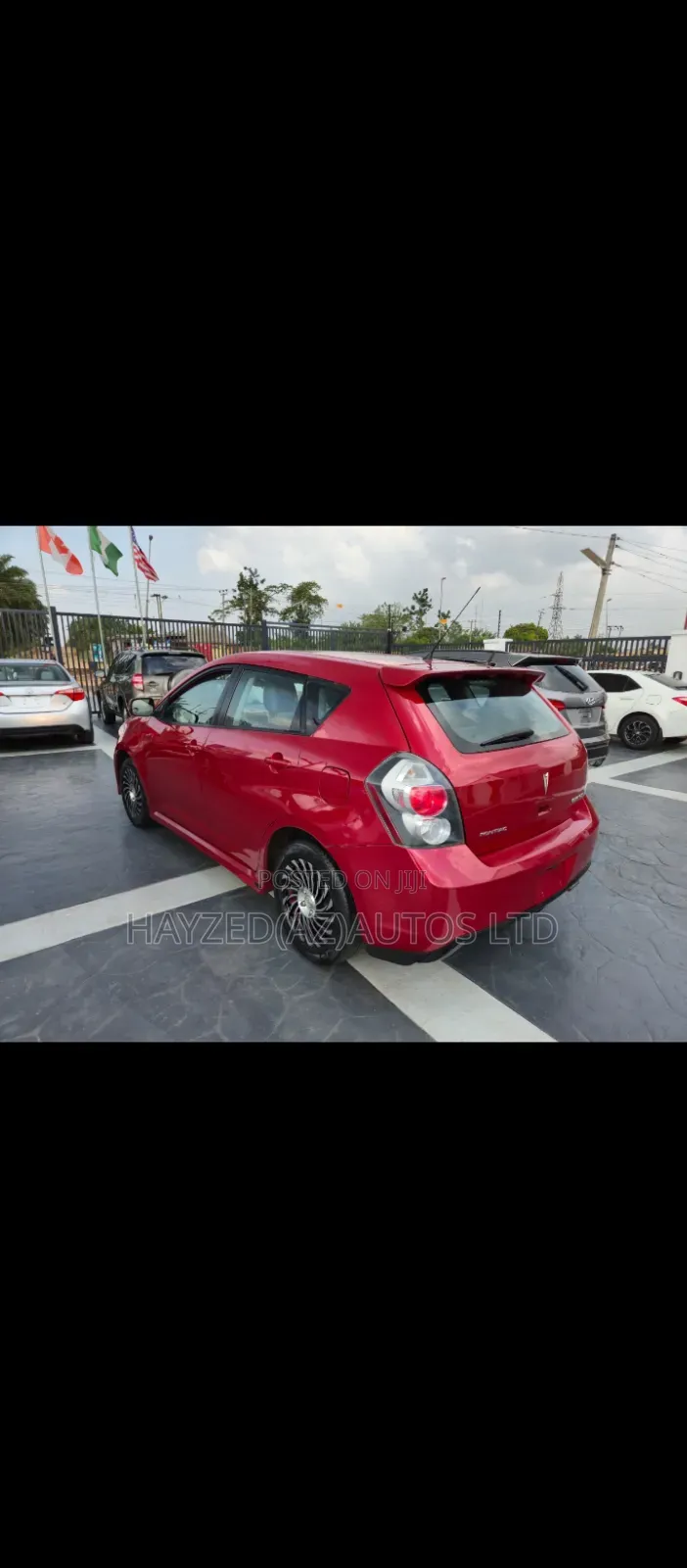 Pontiac Vibe 2.4L 2009 Red