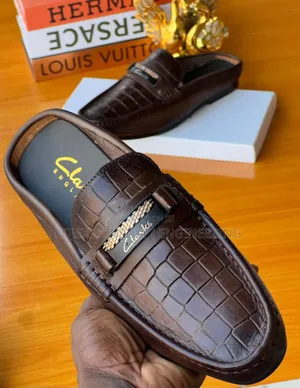 Clarks Leather Half Shoe