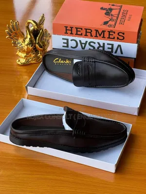 Clarks Leather Half Shoe