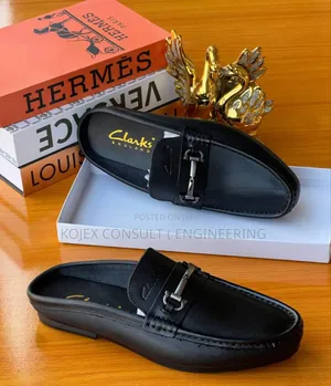 Clarks Leather Half Shoe