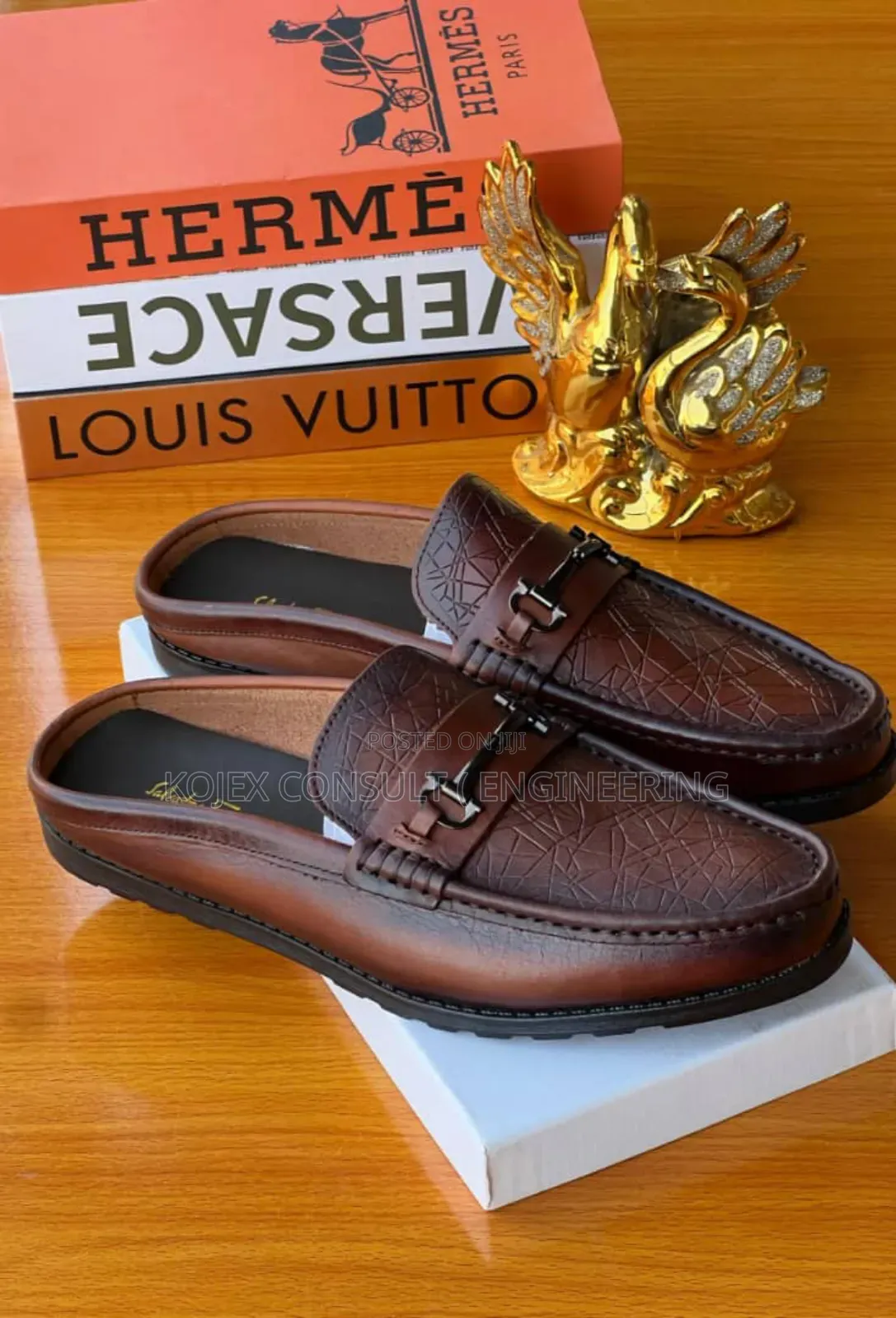 Clarks Leather Half Shoe