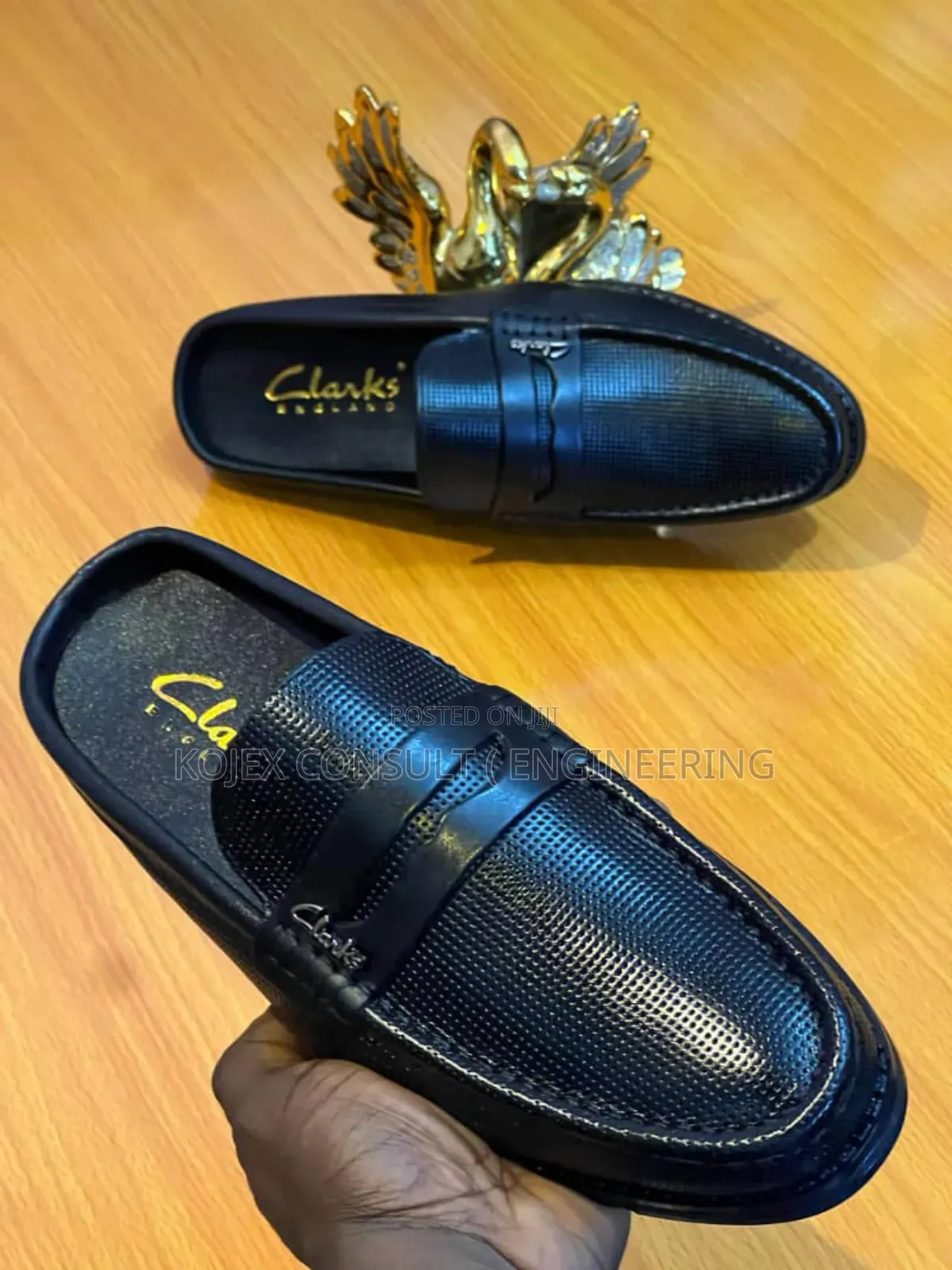 Clarks Leather Half Shoe