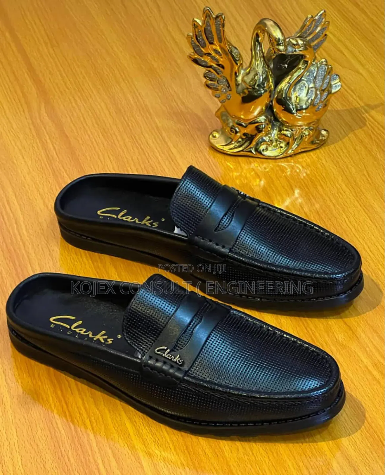 Clarks Leather Half Shoe