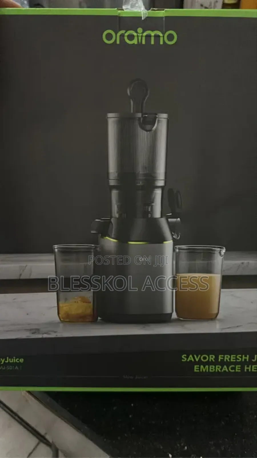 Oraimo Easyjuice 108mm Diameter 800ml Slow Juicer