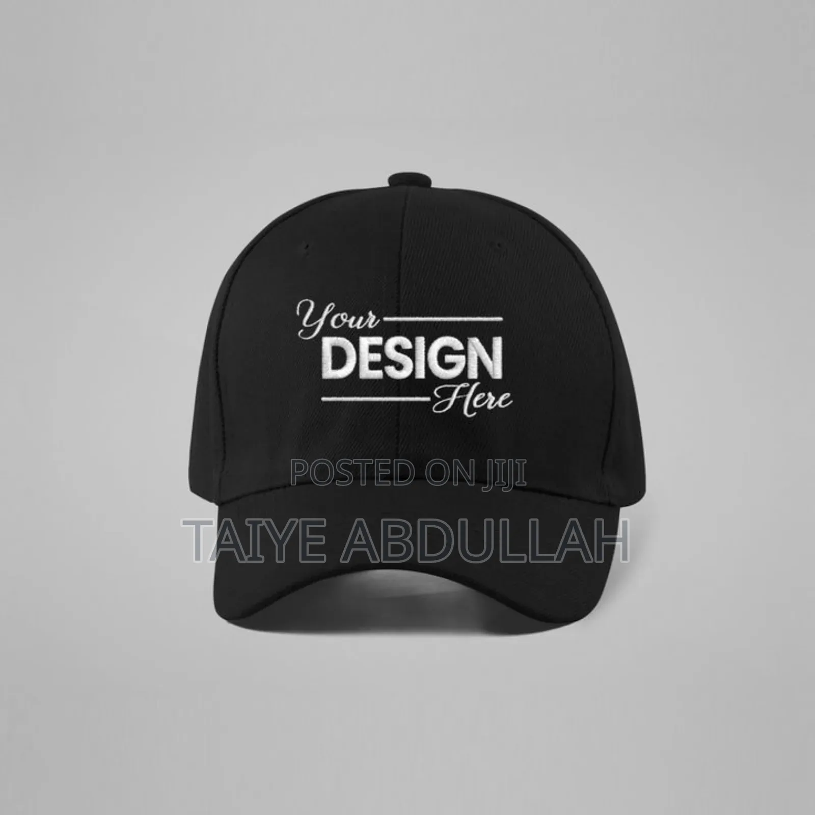Cap Design Print