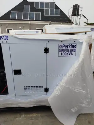100kva Perkins Soundproof Generator 100kva With 100% Copper