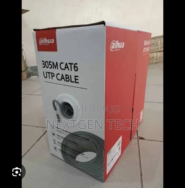 Dahua Cat6 Cable Pure Copper
