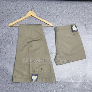 High Quality Stoft Material Classic Chinos