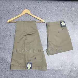 High Quality Stoft Material Classic Chinos