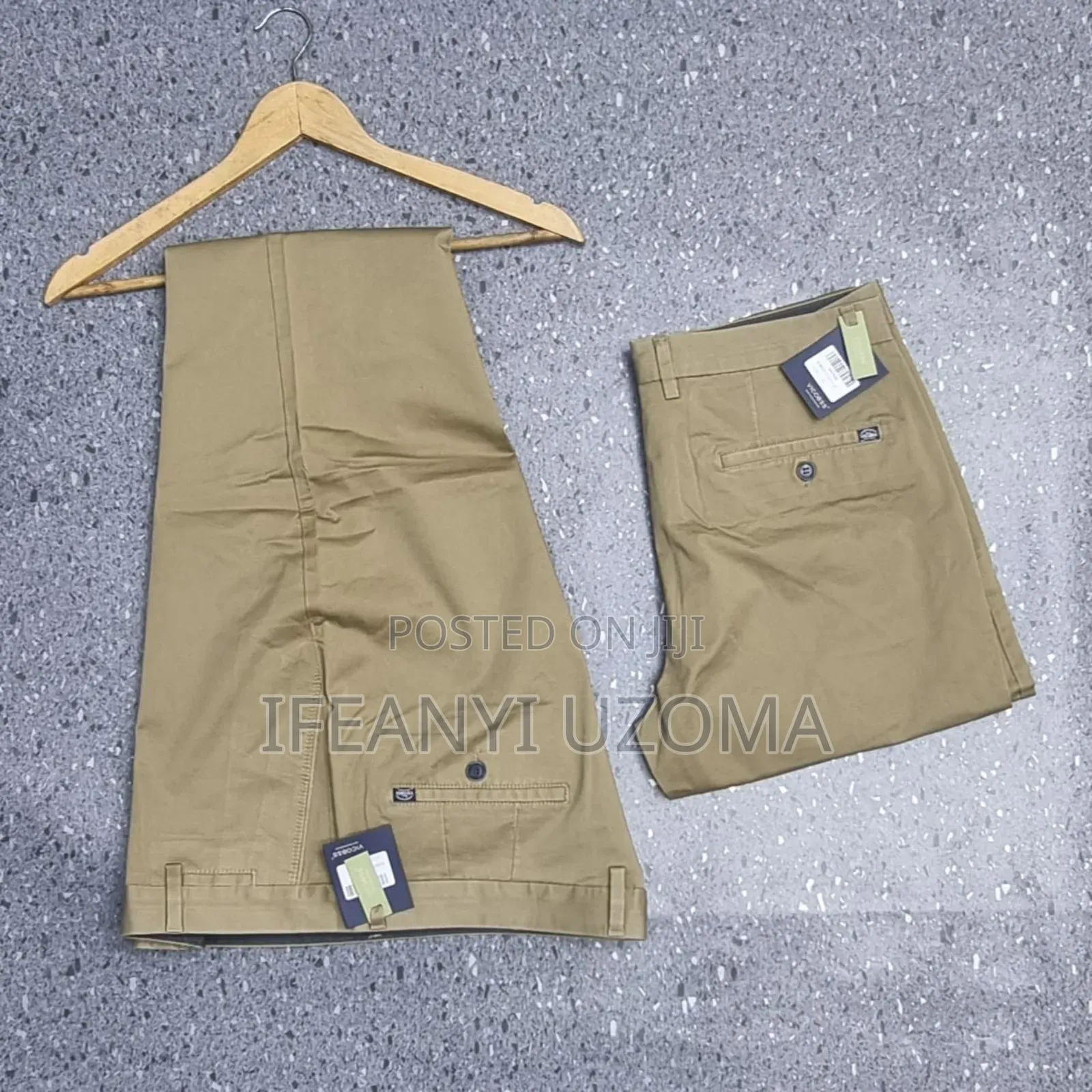 High Quality Stoft Material Classic Chinos