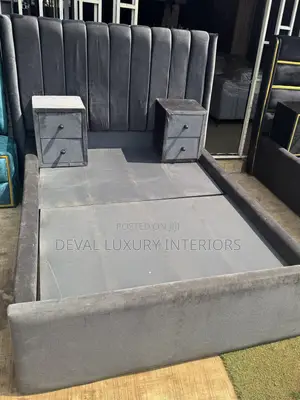 6 by 4.5 Bedframe With 2 Bedsides