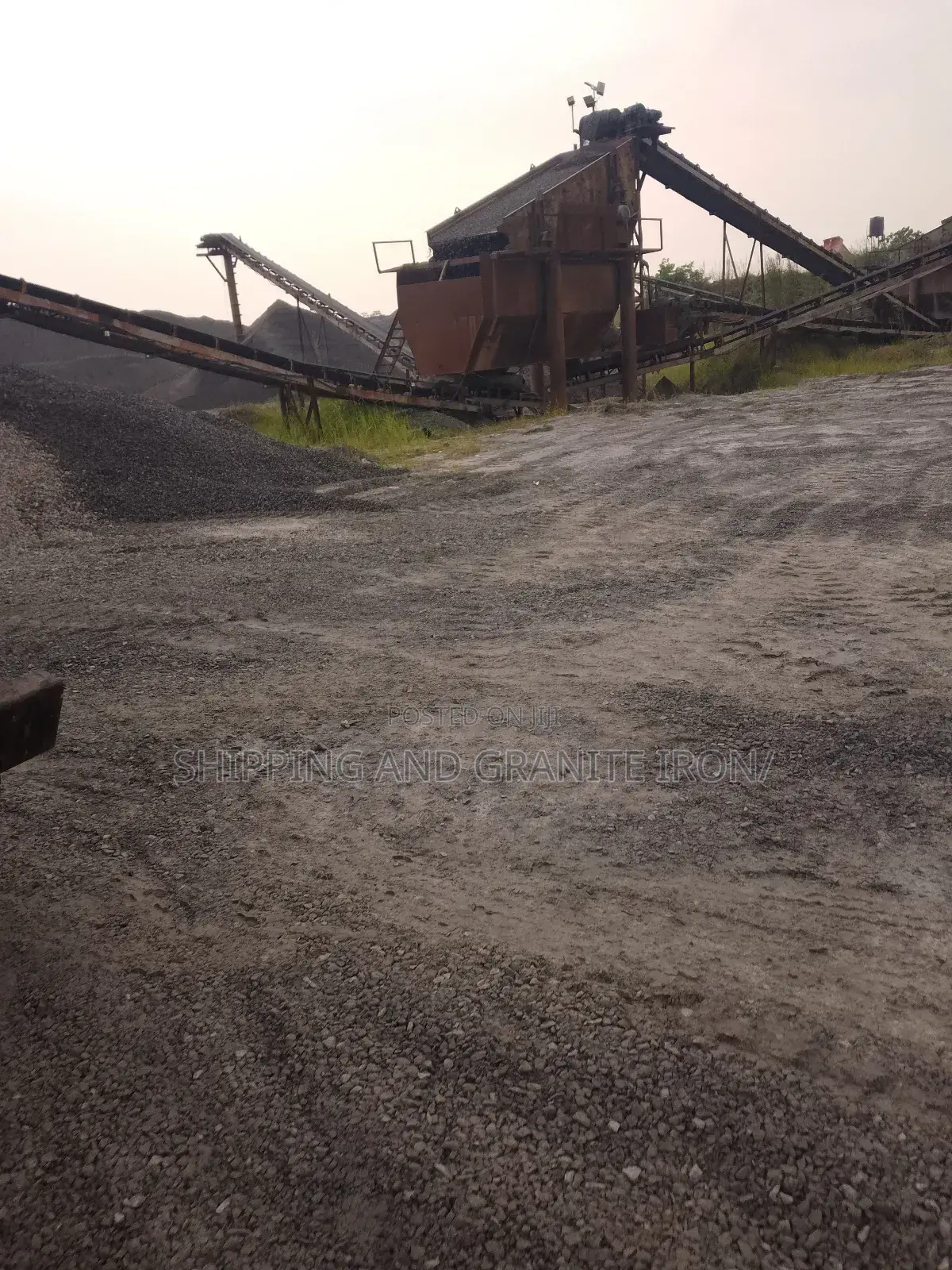 Granite and Stone Dust
