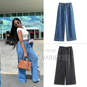 Zara Girly Wide Leg Pant