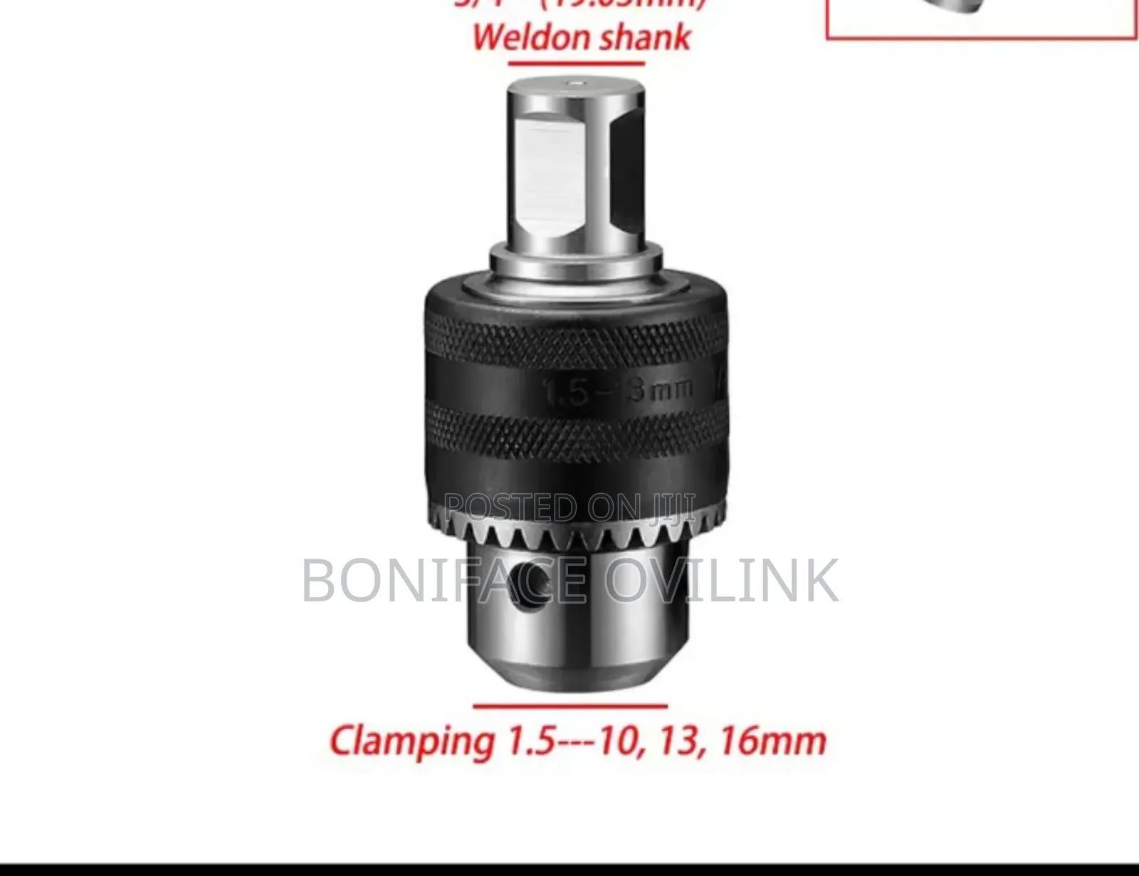 Annular Cutter Drill Chuck Adapter