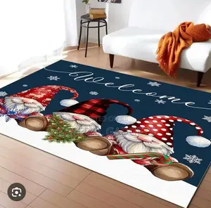 Merry Christmas Center Rug