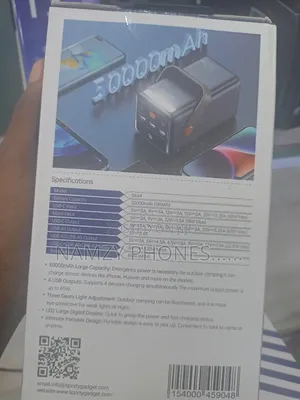 Sporty Powerbank 50000mah