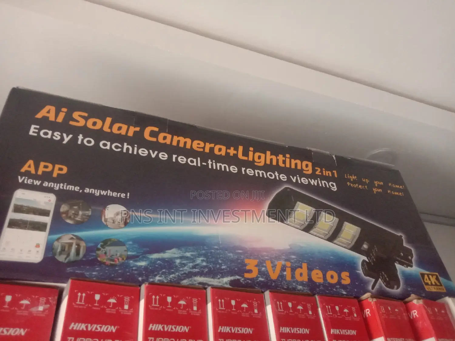 Solar Streetlight 4g Camera