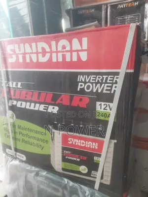 Syndian Solar Tubular Battery 240ah /12v